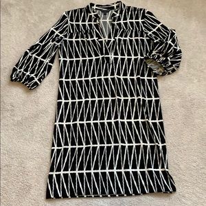 Black & white Everyday Dress